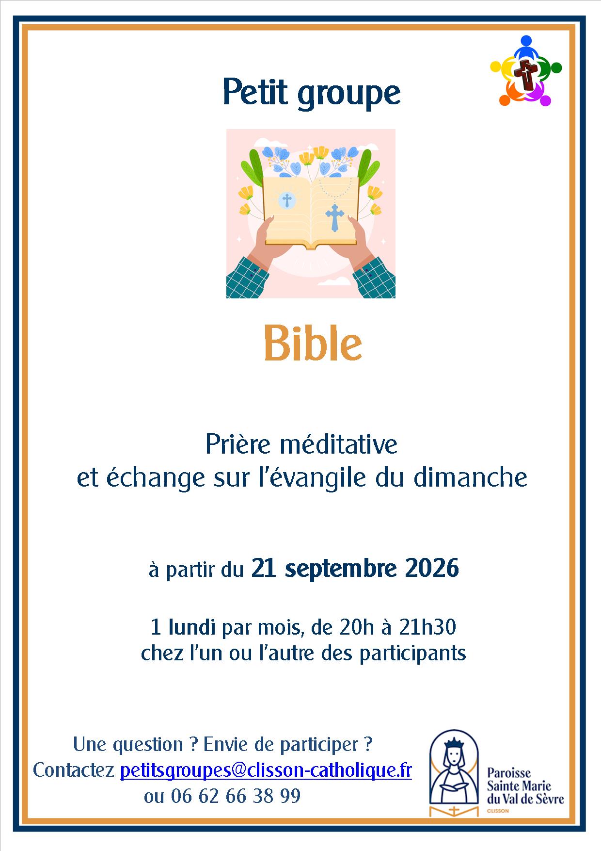 PtGroupe Bible 2026 affiche