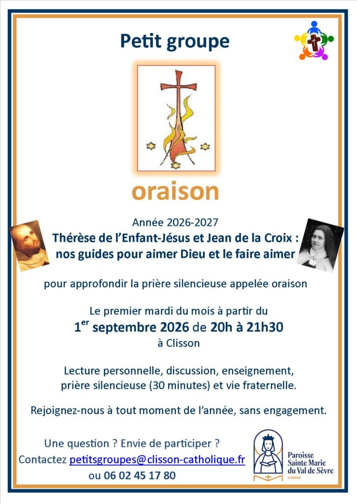 PtGroupe oraison 2026 affiche