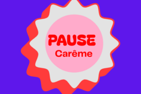 Rose Blanc Rouge Pop Retro Logo Friperie seconde main