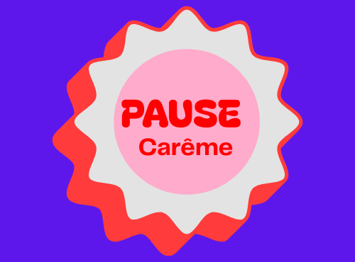 Rose Blanc Rouge Pop Retro Logo Friperie seconde main