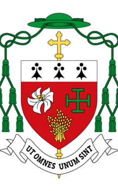 Blason Mgr Percerou eveque du diocese de Nantes