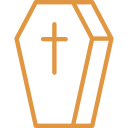 christian coffin
